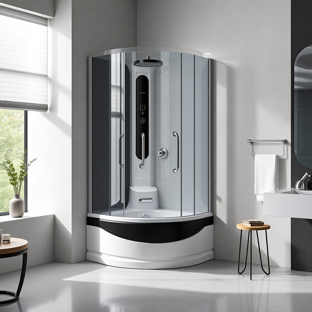 Sarıyer Siyah Profil Duşakabin Trendi: Modern Banyo Şıklığı