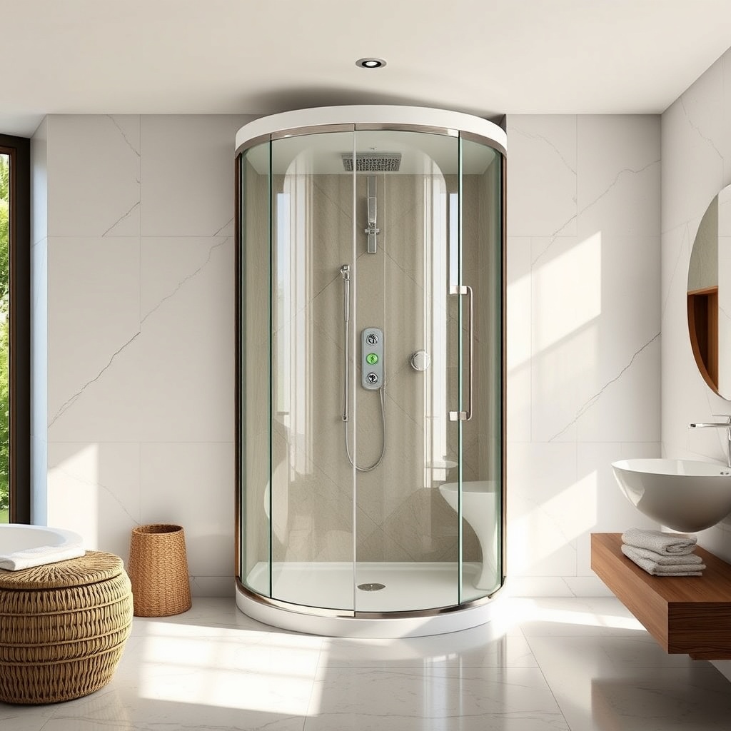 Sarıyer Zekeriyaköy Villalarına Özel Dev Boy Duşakabin Üretimi