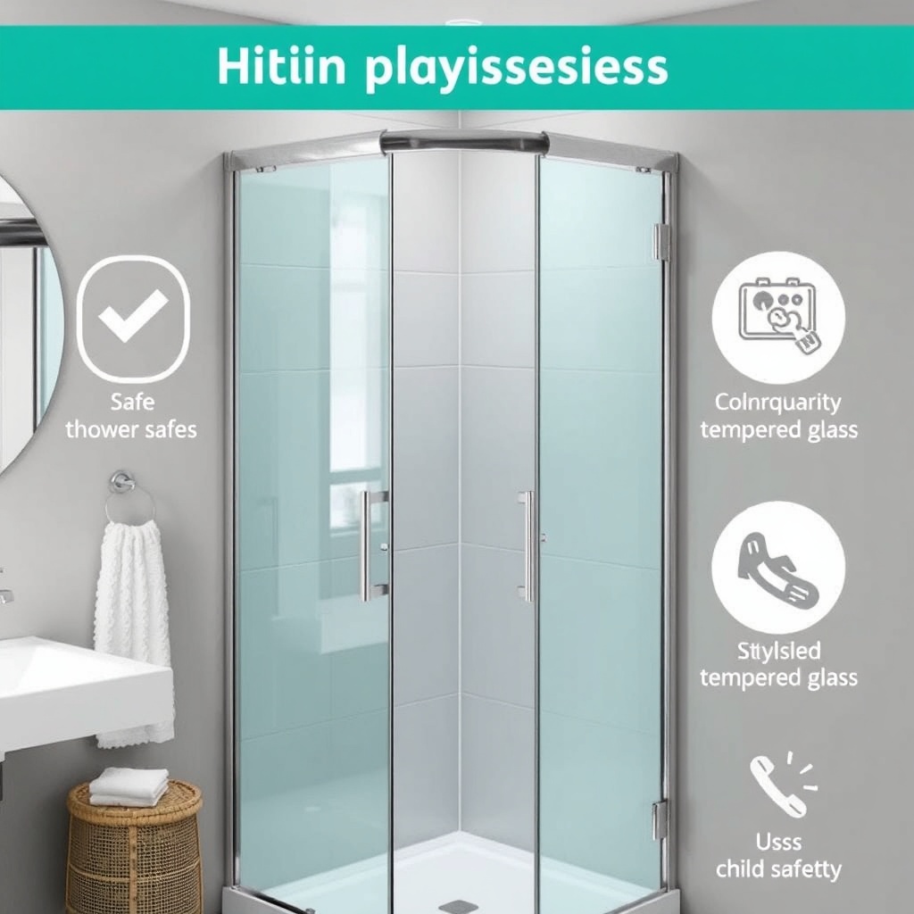 Sarıyer çocuklar için güvenli duş camları