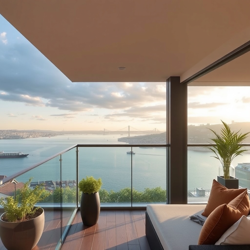 Sarıyer cam balkon